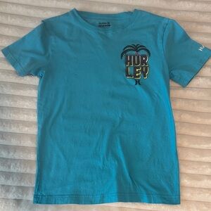 Hurley Kids Teal Palm Tree T-Shirt